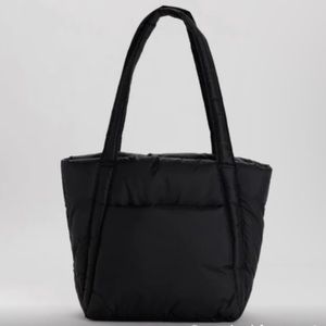 Baggu Puffy Mini Tote Black